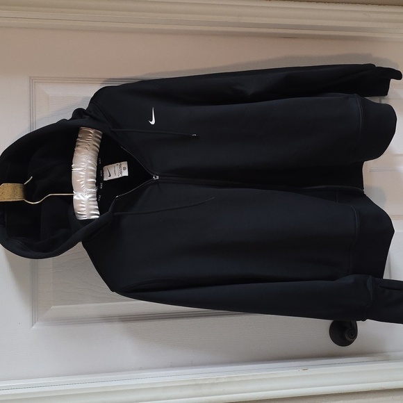 Nike Jackets & Blazers - Nike Plus Size(3X) Jacket Black Full-Zip Hooded Jacket